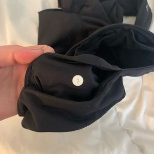 LULULEMON MESH LEGGINGS WITH ZIPPER